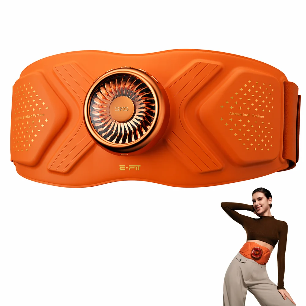 QS700 Ultra Bauchmuskeltrainer mit EMS, Vibration, Wärme & Licht