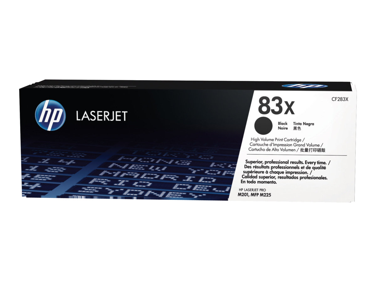 83X Schwarz LaserJet Tonerpatrone