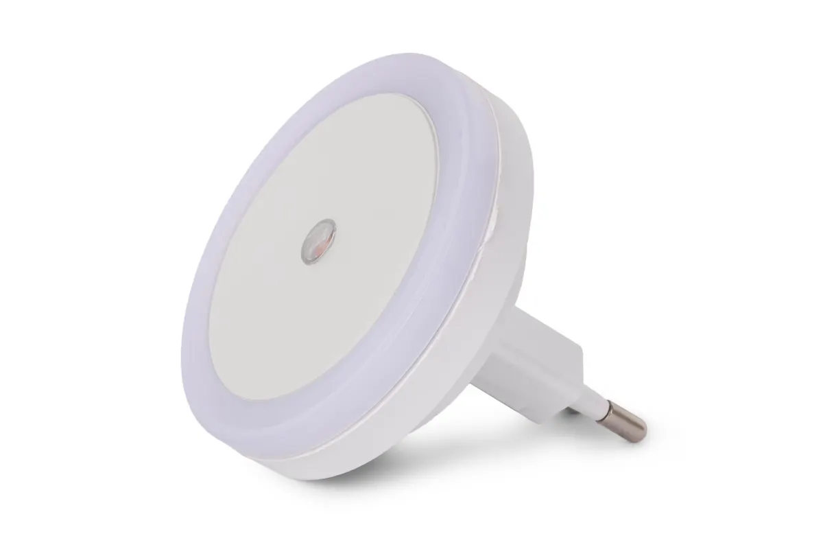 Nachtlicht 0.5W Kreis CW White Dämmerungssensor
