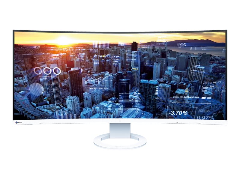 FlexScan EV3895-WT - Mit FlexStand - LED-Monitor - gebogen - 95.3 cm (37.5")