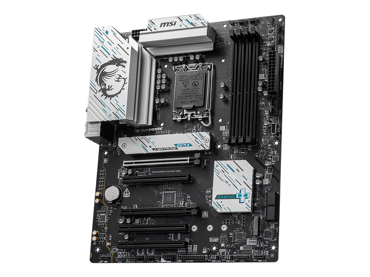 B760 Gaming Plus WIFI (DDR4) - Intel B760 - So. 1700 - ATX