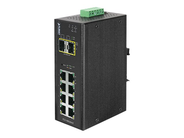 IGS-10020MT - Switch - managed - 8 x 10/100/1000 + 2 x Gigabit SFP