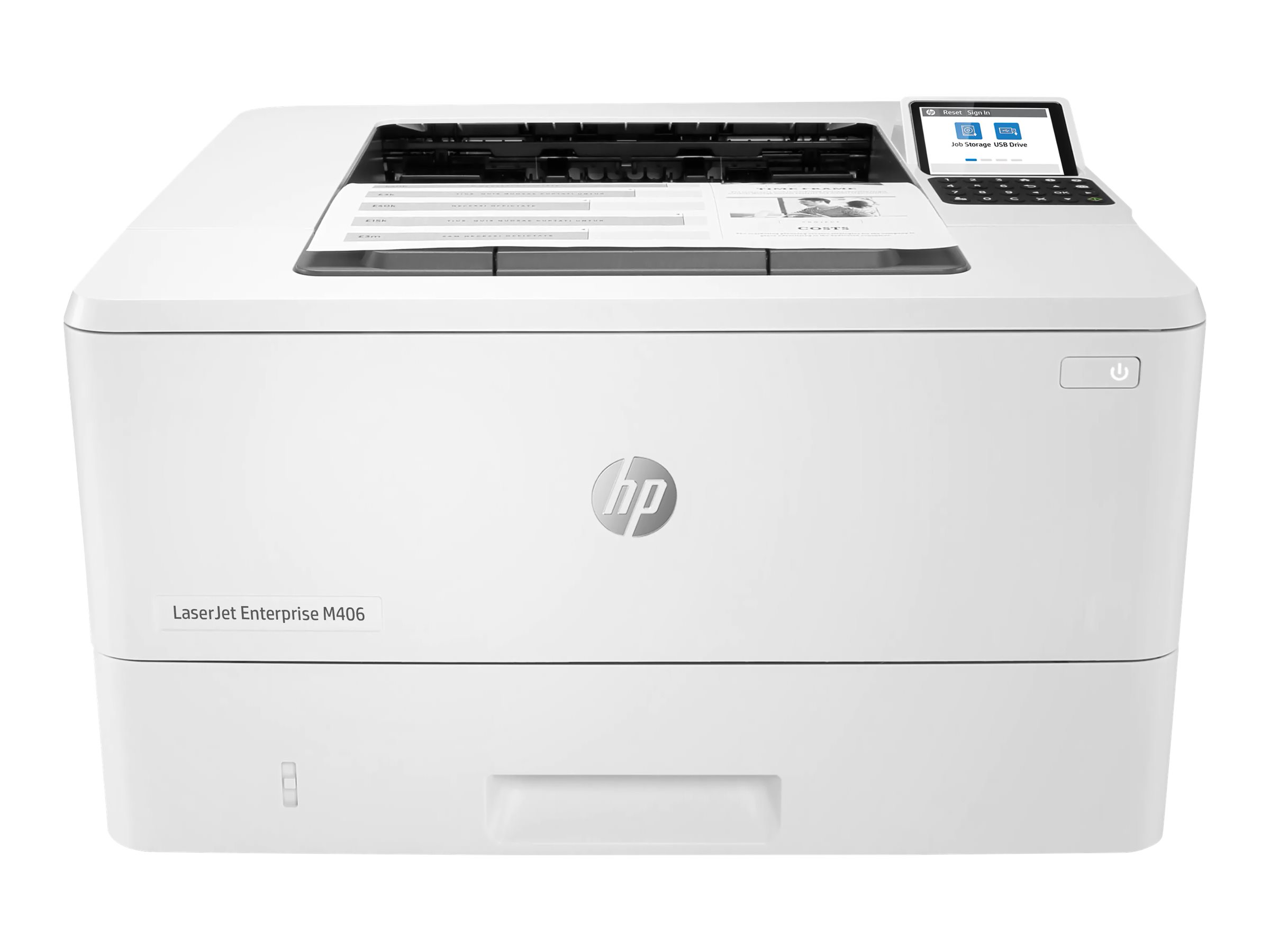 HP LaserJet Enterprise M406dn - Drucker - s/w