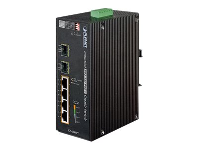 IGS-624HPT - Switch - 4 x 10/100/1000 (PoE+)