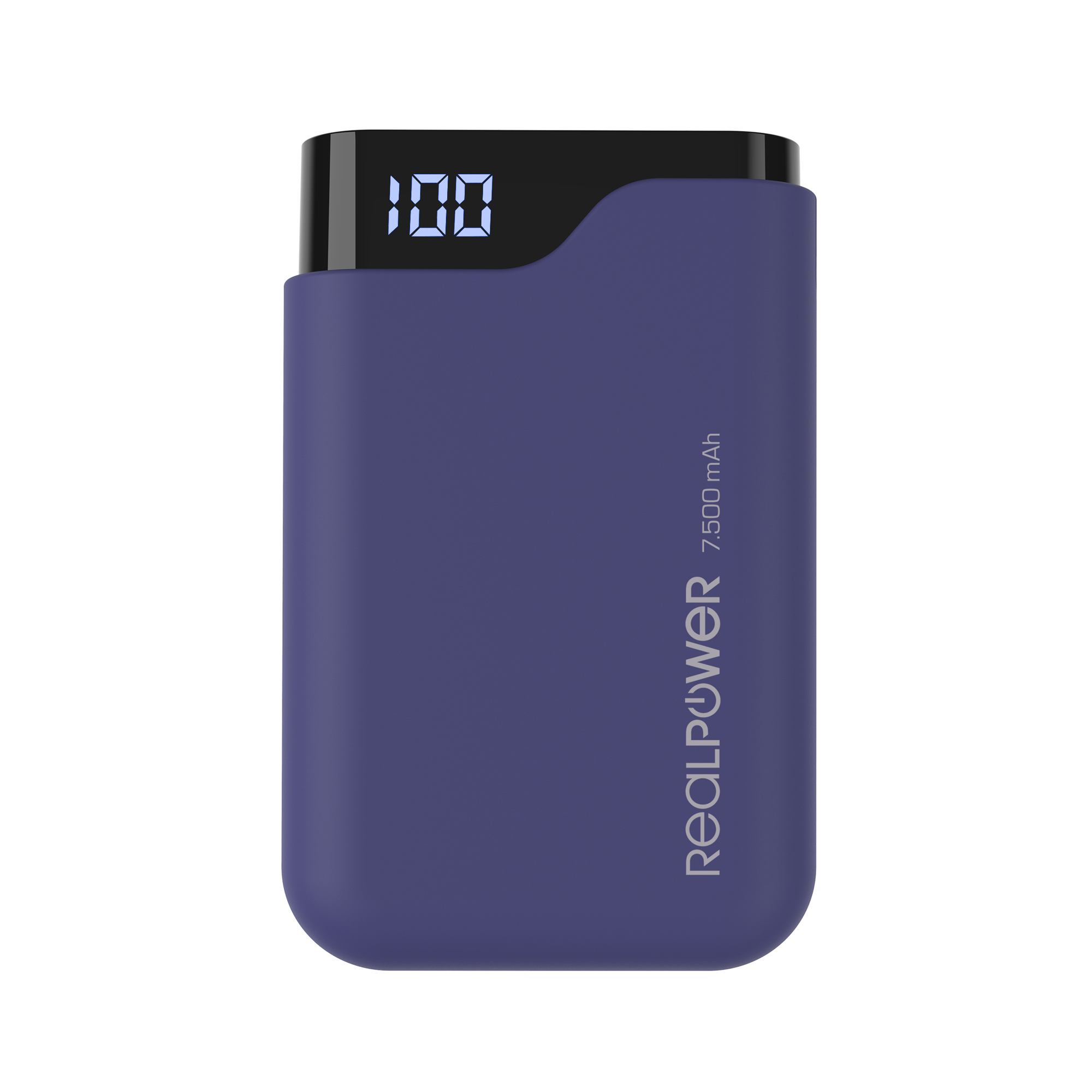 RealPower Powerbank Type C 7500 midnight blue