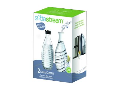 SodaStream | Glaskaraffe | 0,6l | 2er-Pack