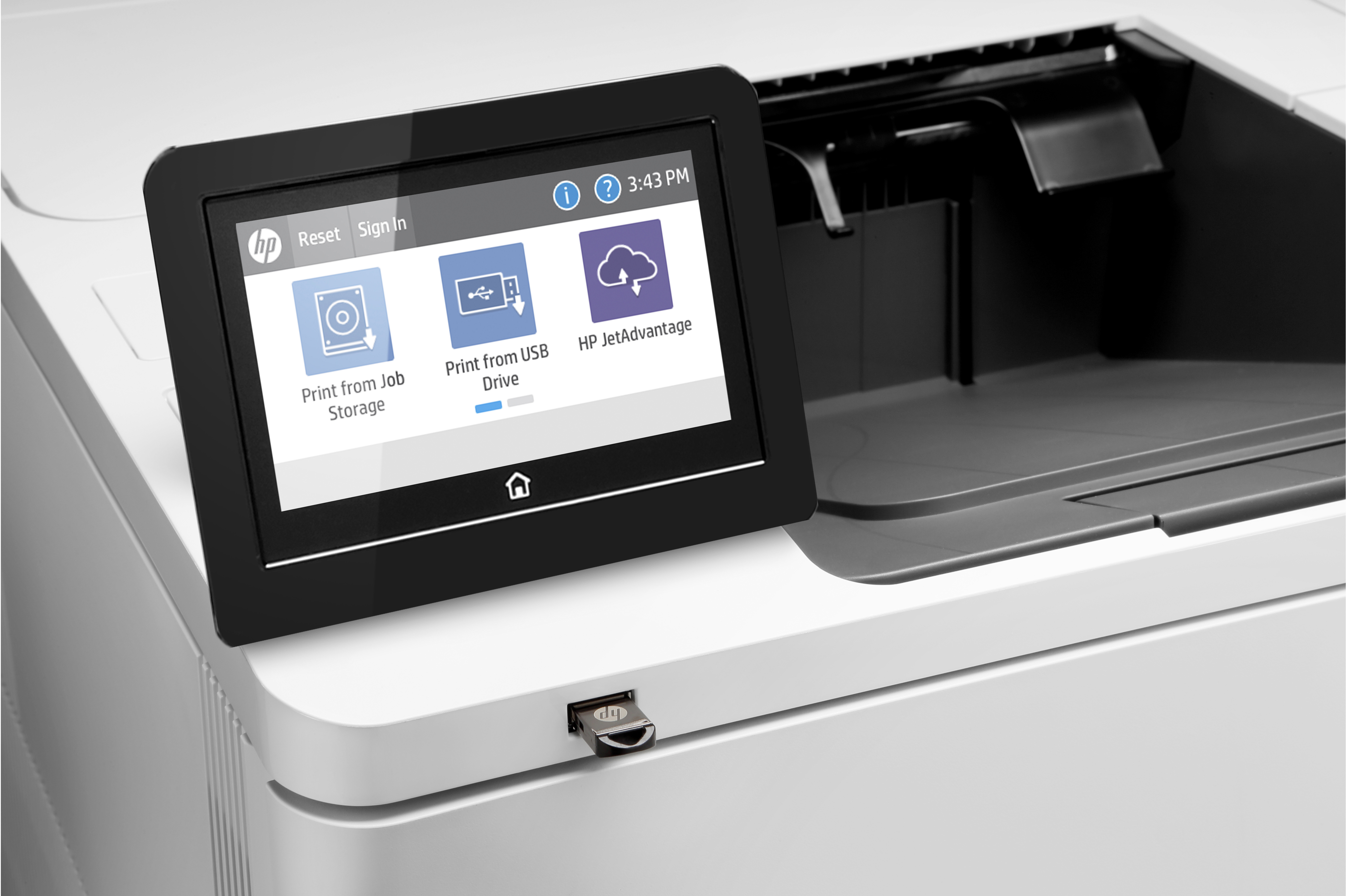 HP LaserJet Enterprise M612dn - Drucker - s/w