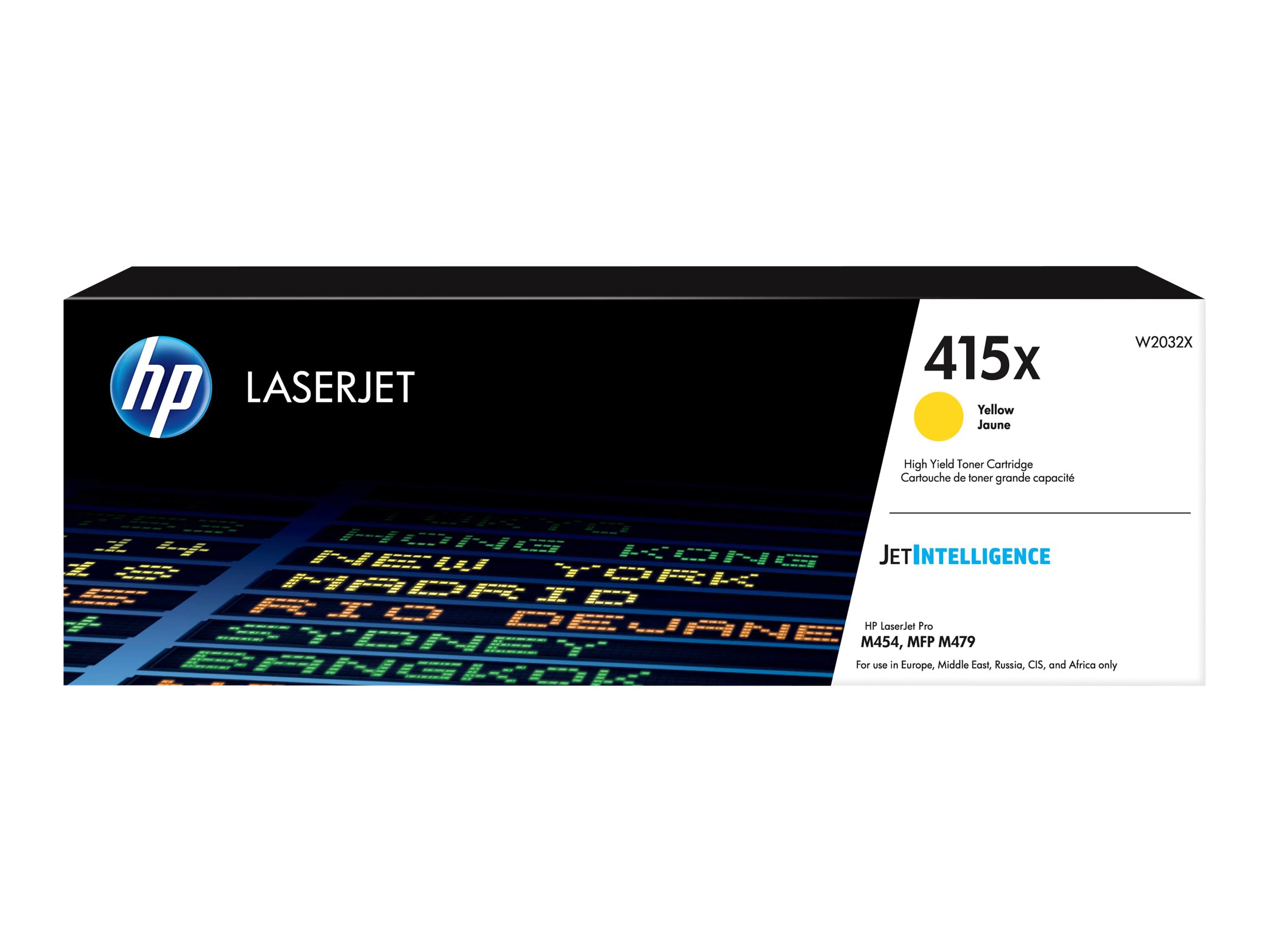 HP 415X - Hohe Ergiebigkeit - Gelb - Original - LaserJet - Tonerpatrone (W2032X)