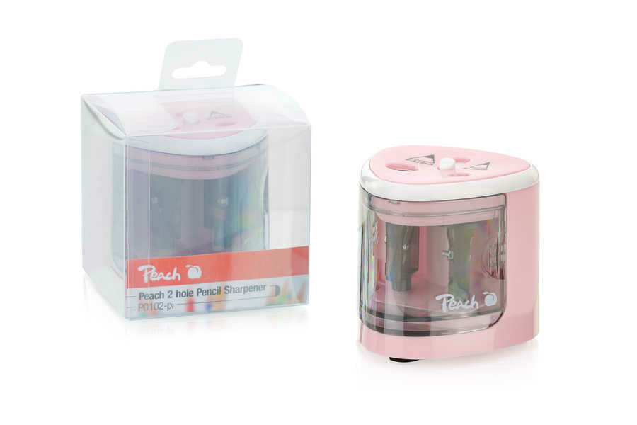 Elektrischer Stiftspitzer PO102 universal pink