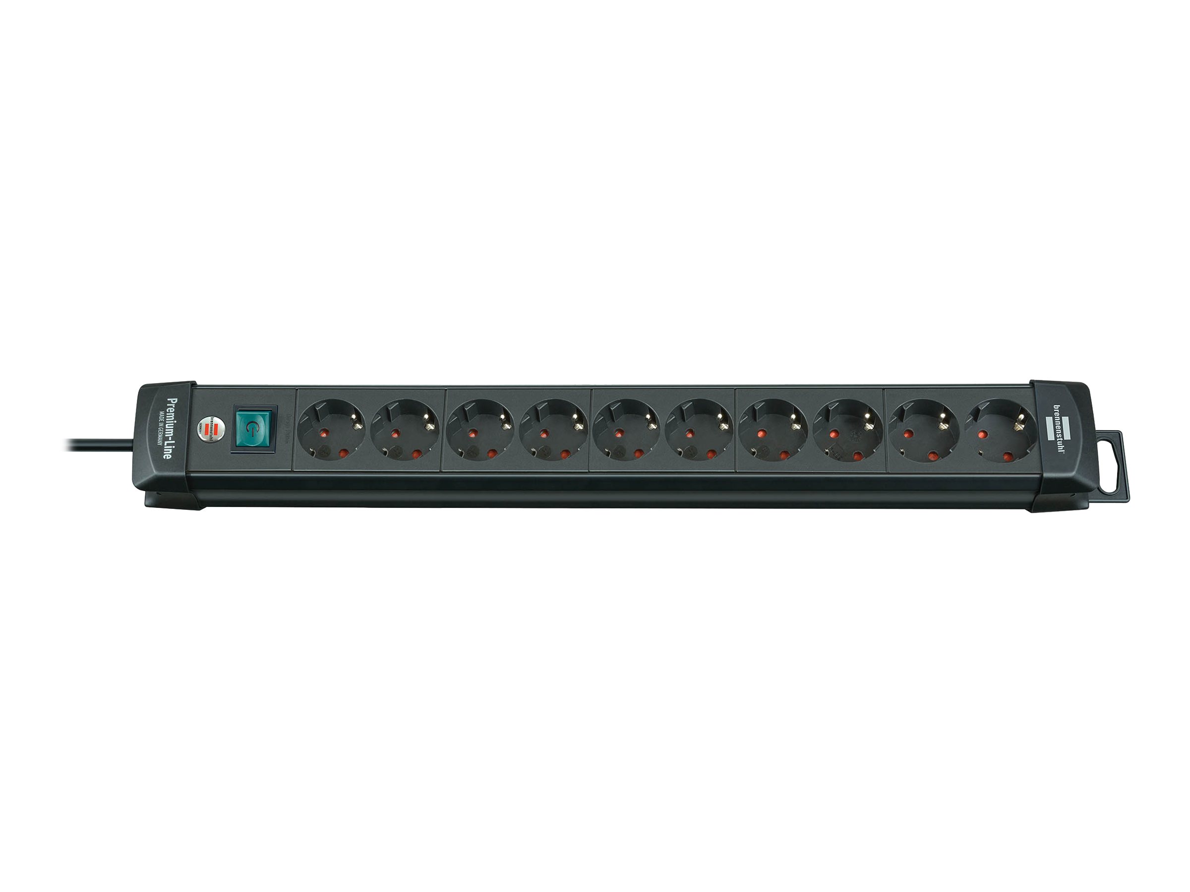 Steckdosenleiste | Premium-Line 10x 3m sw