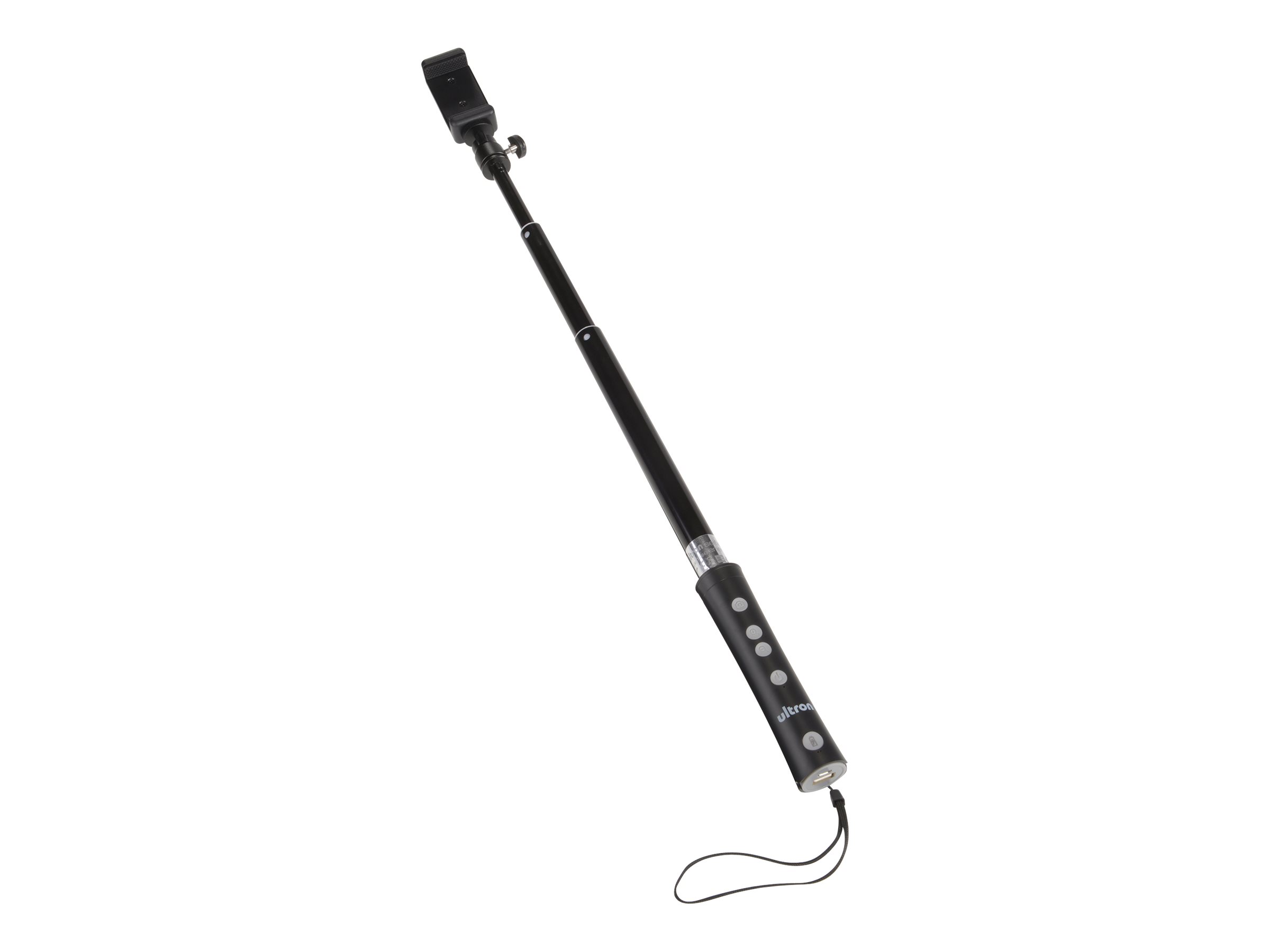 Selfie-Stick mit integrierter Powerbank