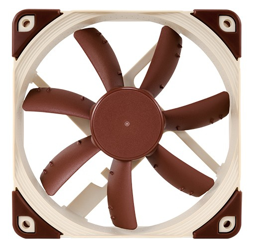 Noctua NF-S12A PWM - braun/beige - 120mm Gehäuselüfter Single-Pack