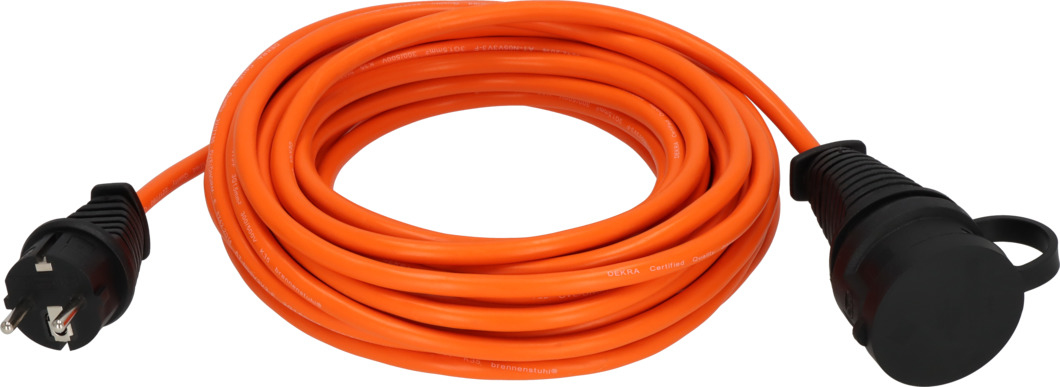 Verl.-Kabel BREMAXX 10m orange Outdoor IP44