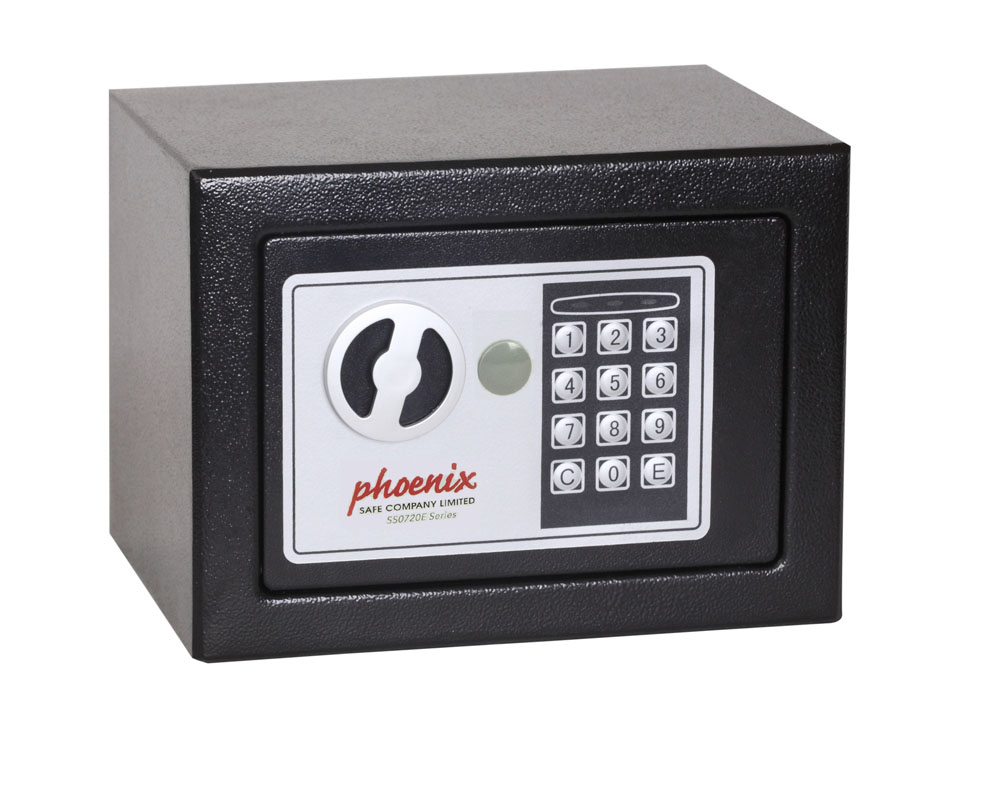 Phoenix Safe Phoenix Compact SS0721E - Schwarz - Elektronisch - 4 l - Stahl - 230 mm - 170 mm