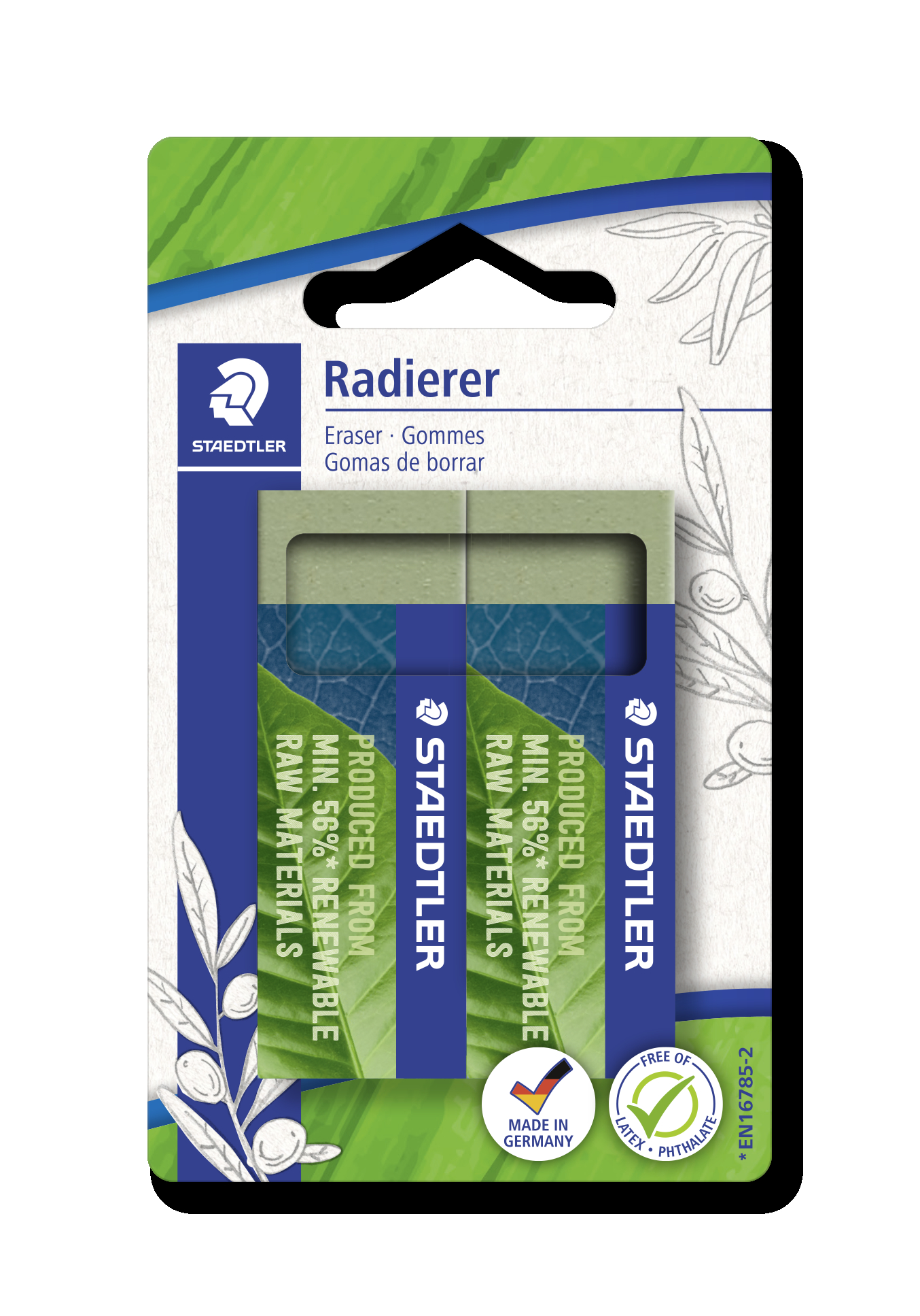Radierer 526 80 renew mat 56% BK2
