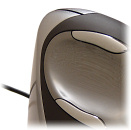VerticalMouse 4 Right - Vertical mouse - Für Rechtshänder - Laser - 6 Tasten - kabellos - 2.4 GHz - kabelloser Empfänger (USB)