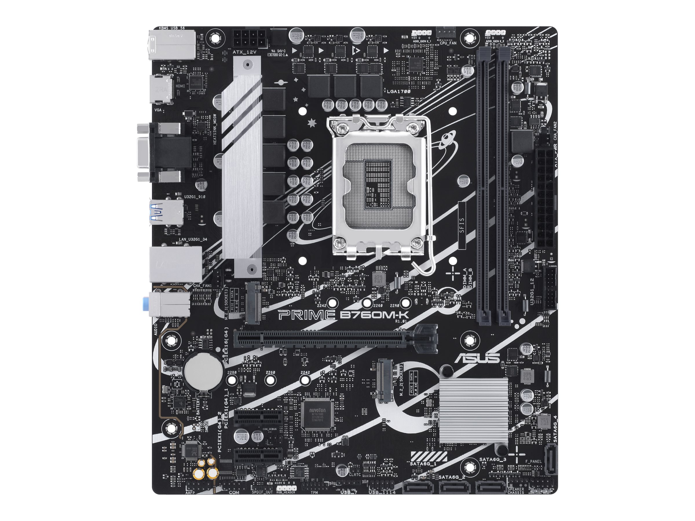 PRIME B760M-K                 (Intel,1700,DDR5,mATX)