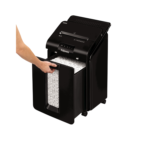Fellowes AutoMax 100M - Aktenvernichter - Kreditkarten - Heft- und Büroklammern