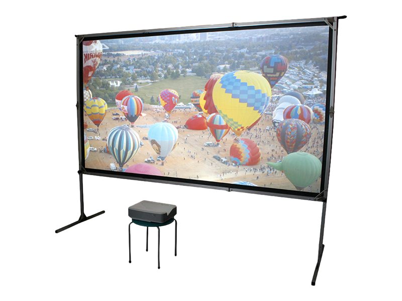 Elite Screens Yard Master 2 Series OMS180H2-DUAL - Projektionsschirm mit Beinen - 457 cm (180")