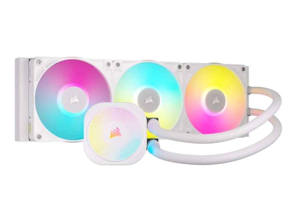 iCUE LINK Titan 360 RX RGB weiß 360mm AIO-Wasserkühlung