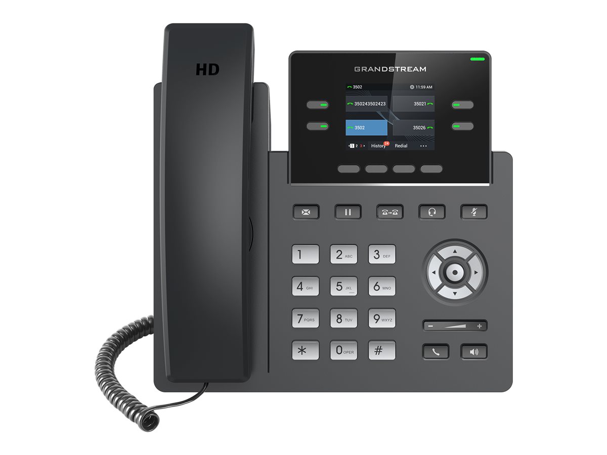 GRP2612 - VoIP-Telefon mit Rufnummernanzeige/Anklopffunktion