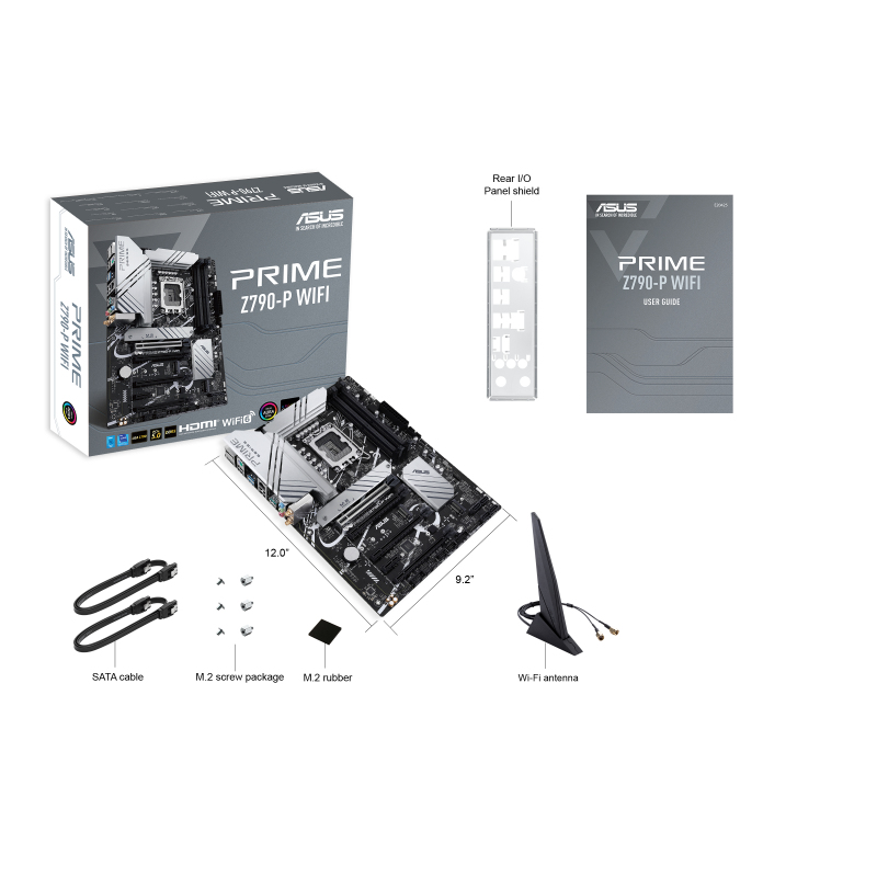 ASUS Prime Z790-P WIFI (DDR5) - Intel Z790 - So. 1700 - ATX