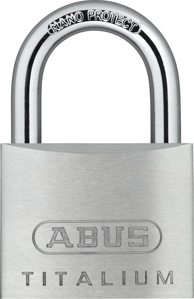 ABUS Security-Center ABUS 64TI/50 B/DFNLI - Herkömmliches Vorhängeschloss - Tastensperre - Unterschiedliche Schließung - Aluminium - Gehärteter Stahl - 5 cm