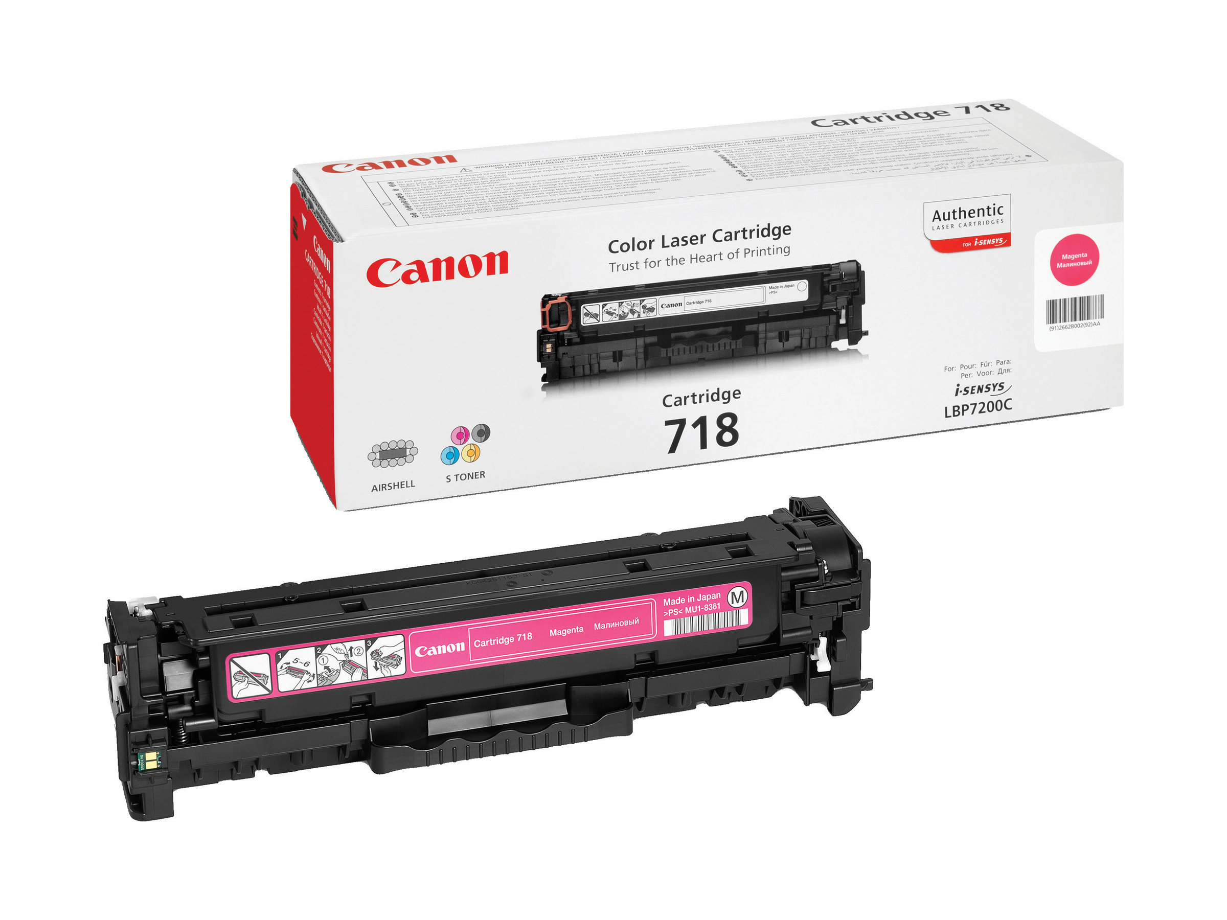 718 Magenta - Magenta - Original - Tonerpatrone