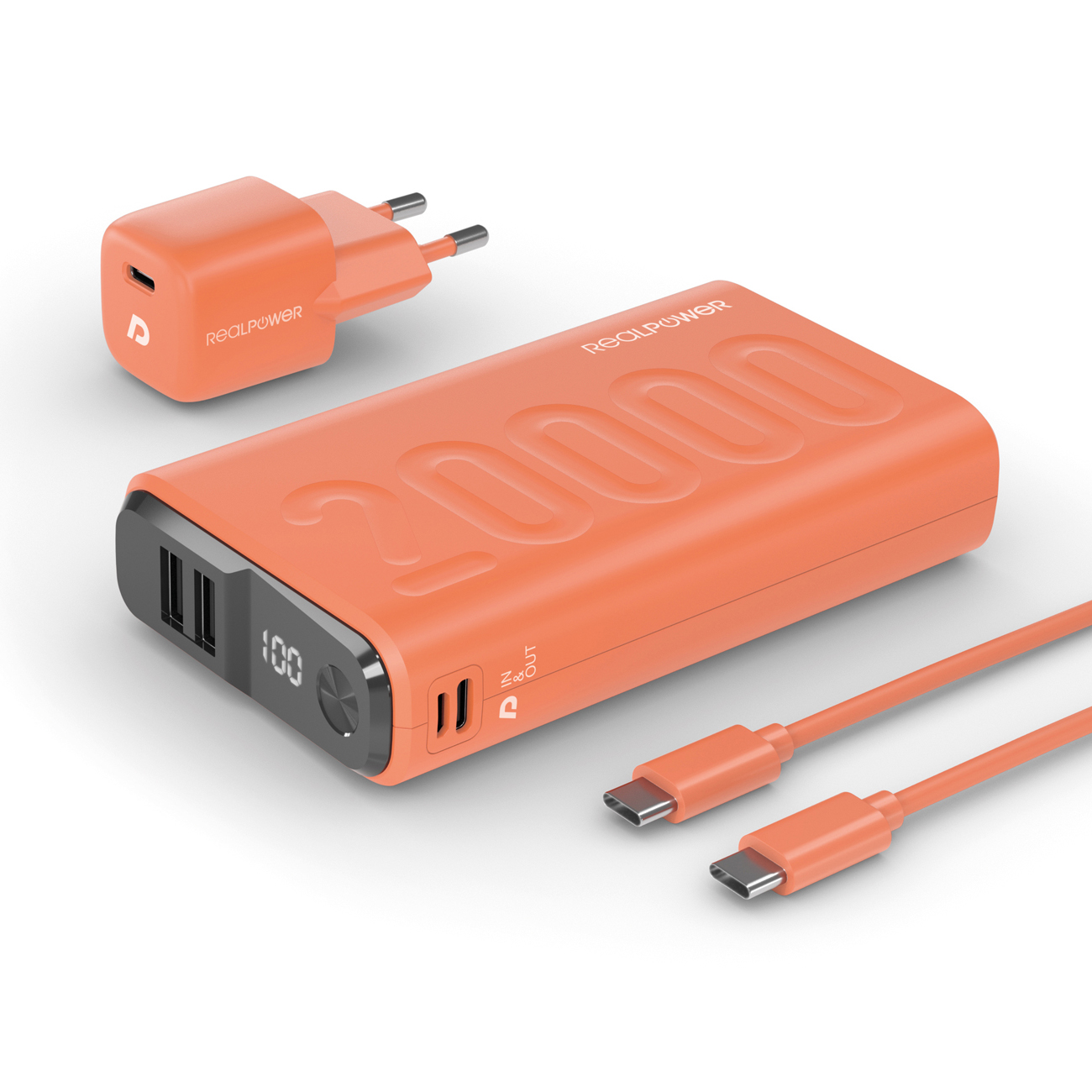 Powerbank PB-20000 Power Pack Orange