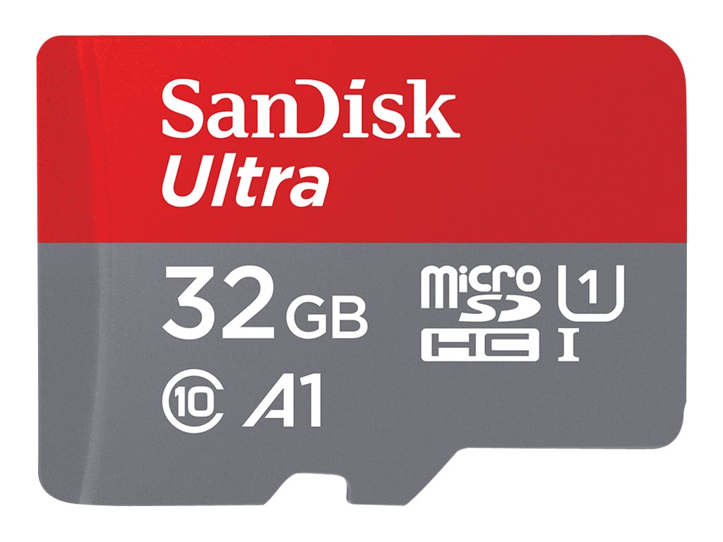 SD MicroSD Card  32GB SanDisk Ultra Class 10 inkl. Adapter