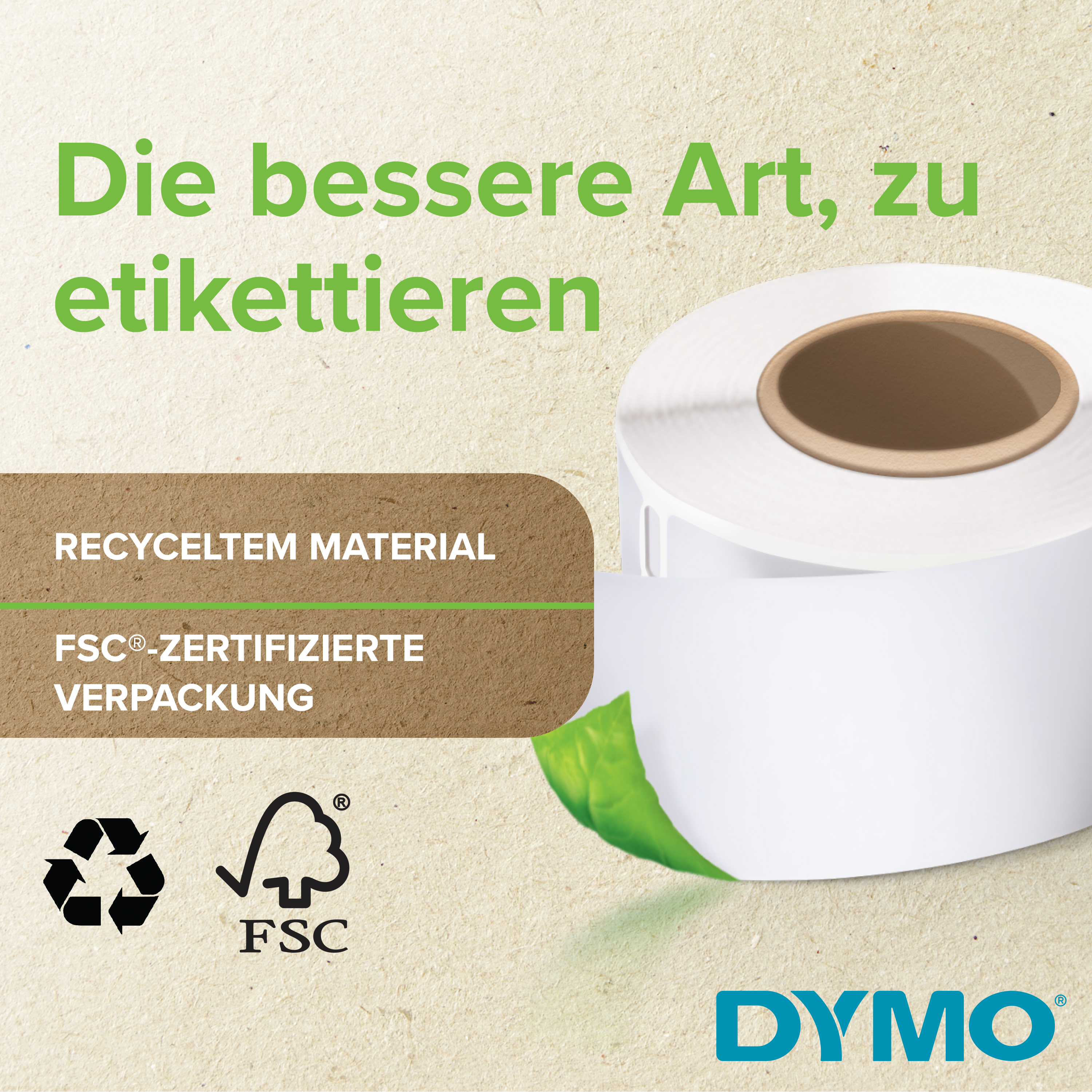 DYMO | Original Etikett für LabelWriter | Vielzweck | weiß | ablösbar | 1 x 1.000 Etiketten | 32 x 57 mm