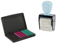 trodat Creative Mini/V5 Pastell Blau + Kissen 3Farben 1129