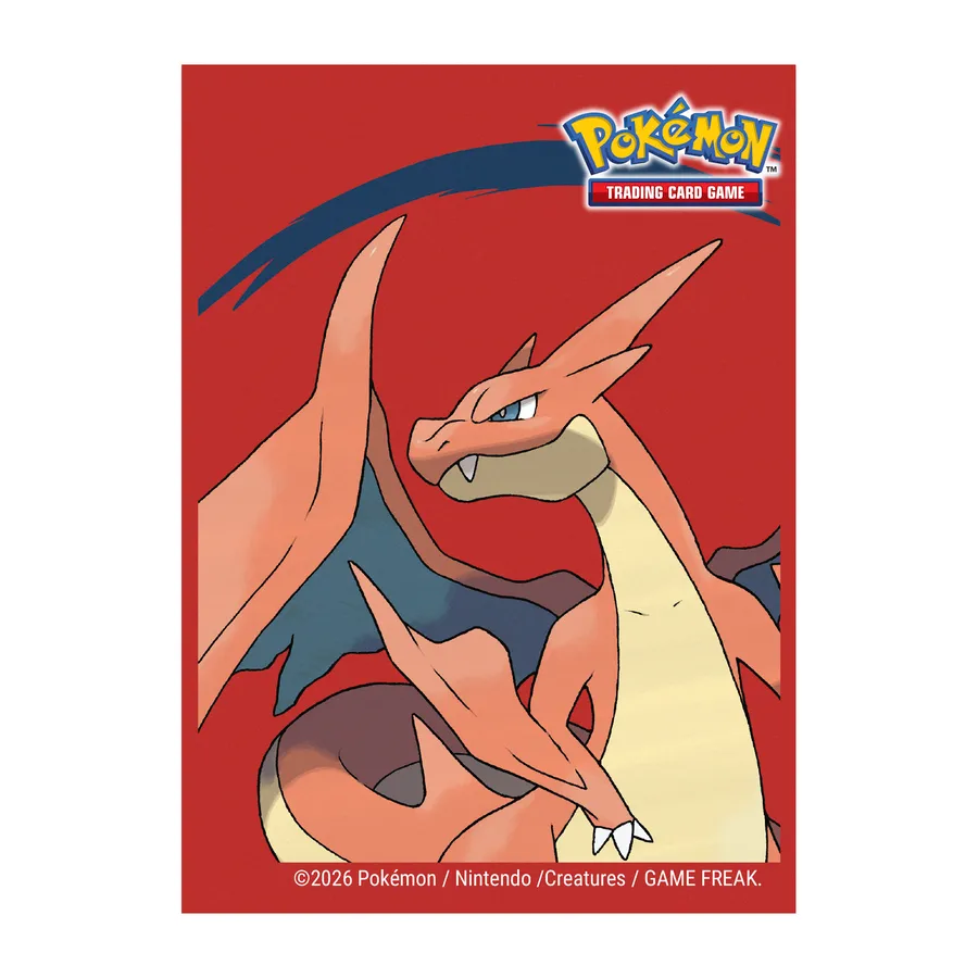 Pokémon TCG Mega Charizard Y Deck Protector Sleeves 65 Stück
