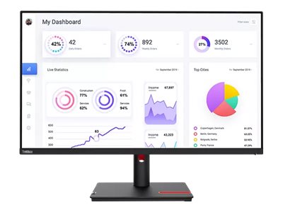 ThinkVision T32p-30  (31,5") UHD  HDMI/DP/USB-C/DOC