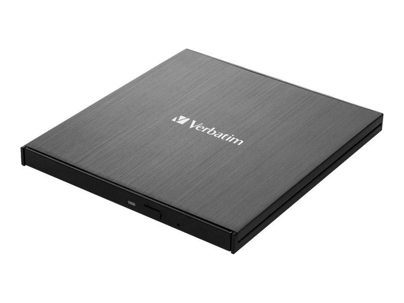 Verbatim Ultra HD 4K - Laufwerk - BDXL Writer - 6x/4x - SuperSpeed USB 3.1 Gen 1 - extern (13,3 cm Slim Line)