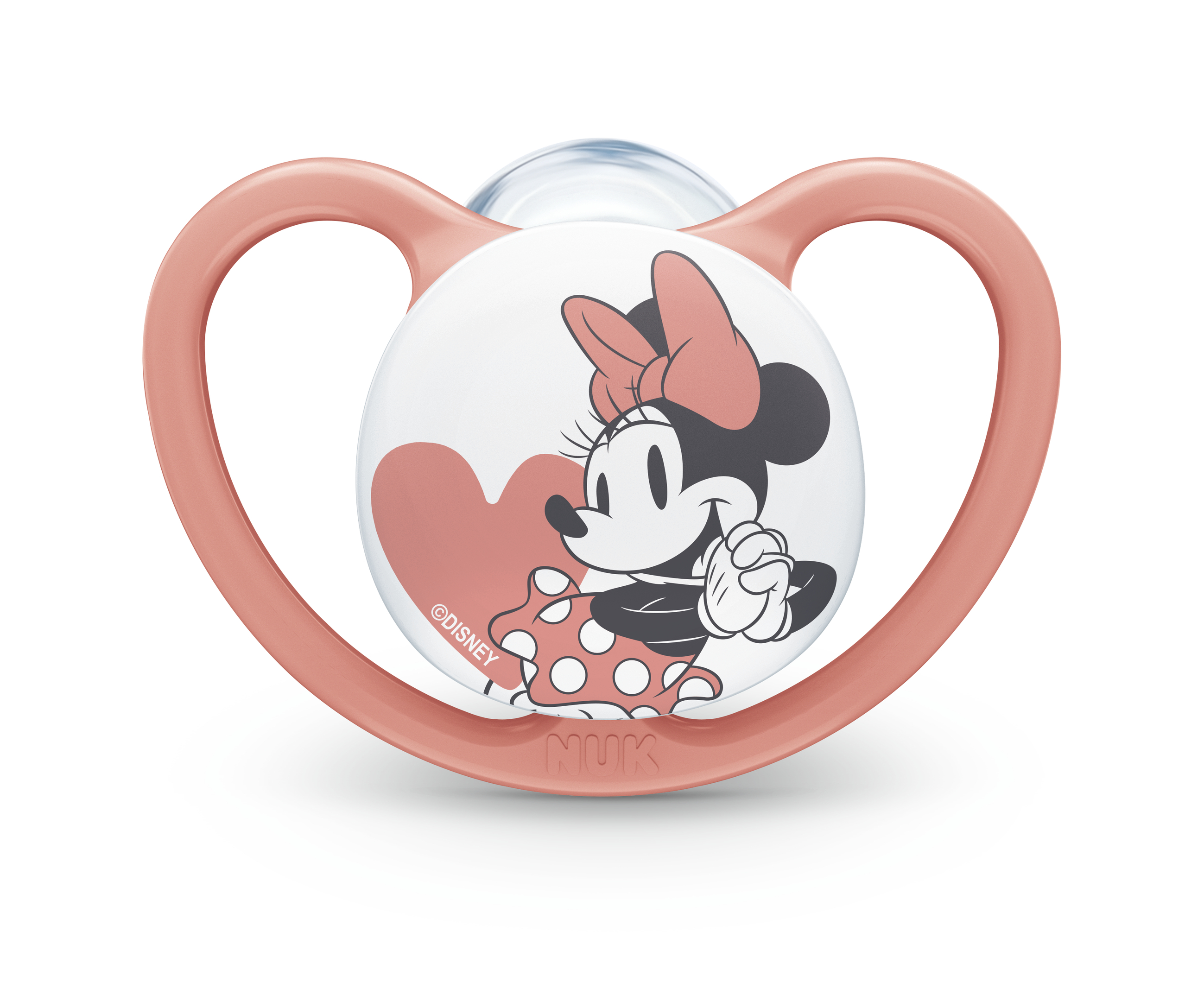 NUK Schnuller Silikon Gr.2 Disney Mickey Space 2Stk grau/rot