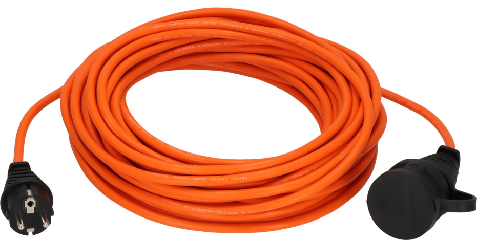 Verl.-Kabel BREMAXX 20m orange Outdoor IP44
