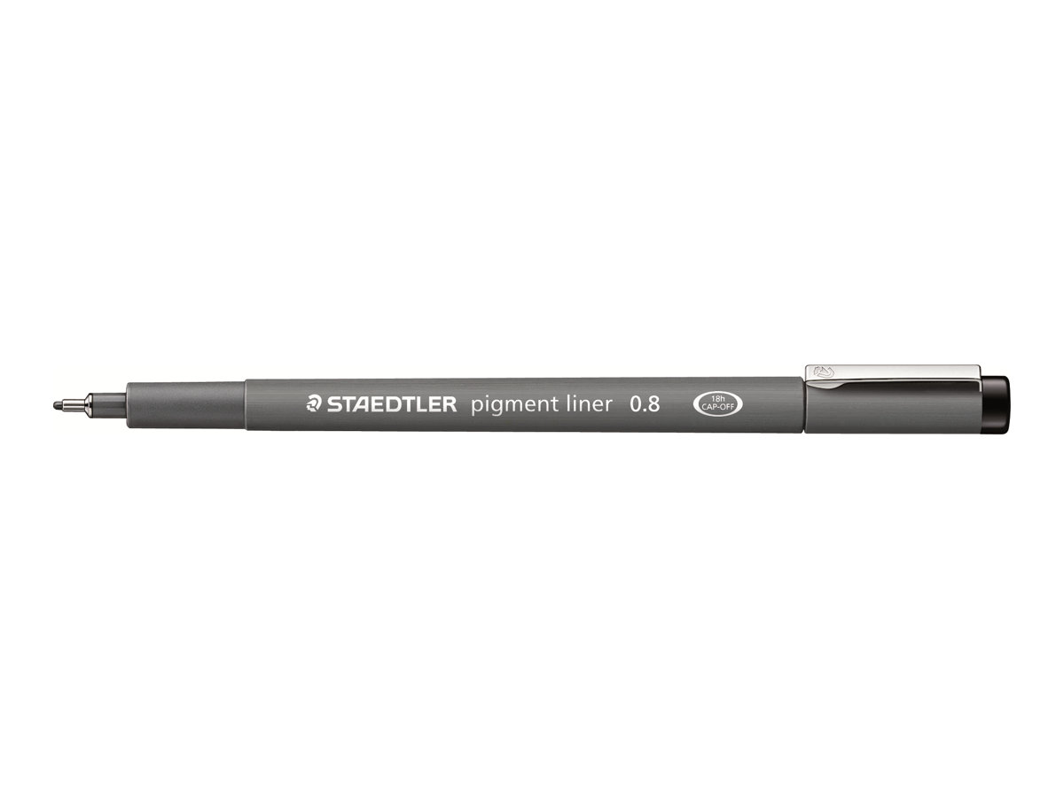 pigment liner 0,8mm schwarz 10 Stück