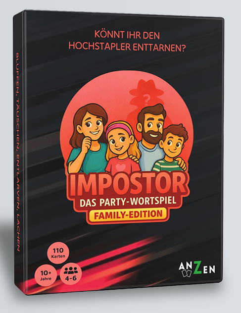 - IMPOSTOR - Das Party-Wortspiel - Family Edition