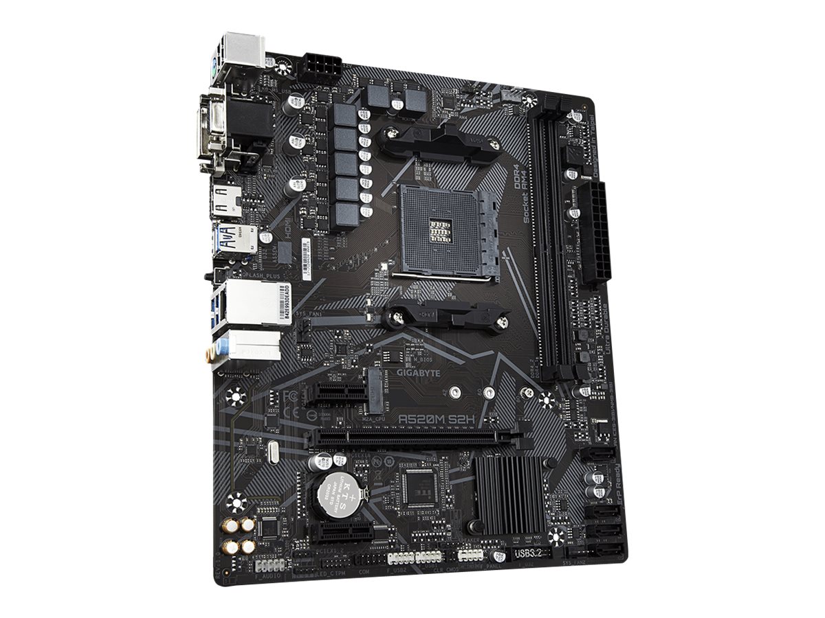 Gigabyte A520M S2H - AMD A520 - So. AM4 - mATX