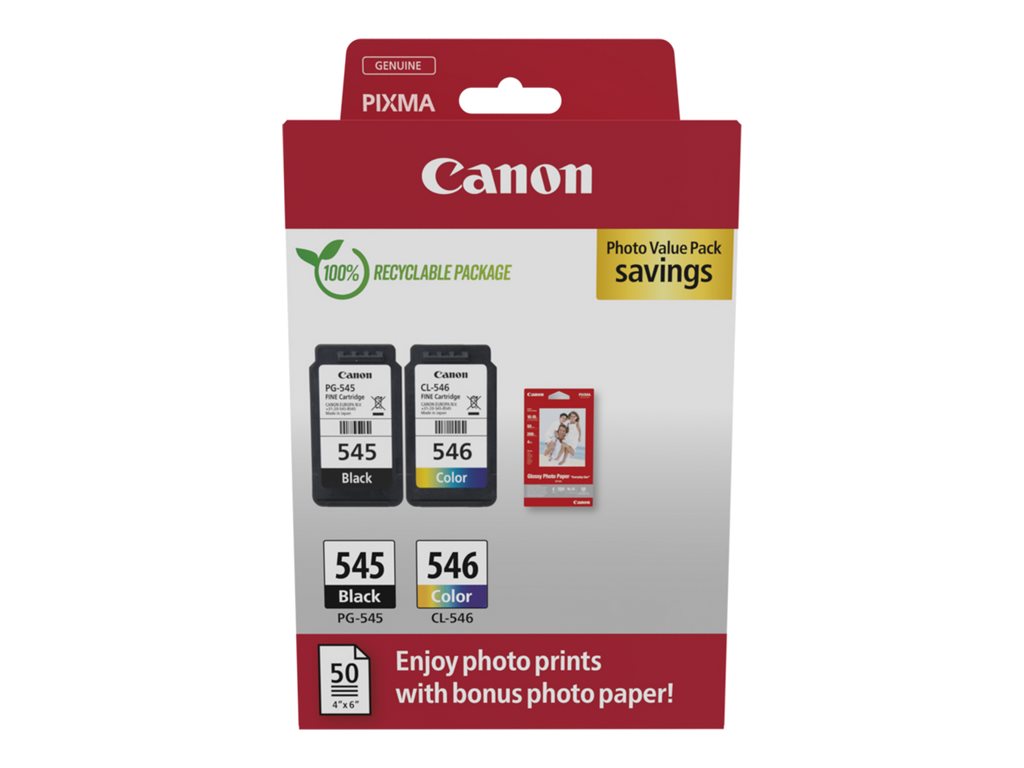 Patrone Canon PG-545+CL-546 2er-Pack black + color