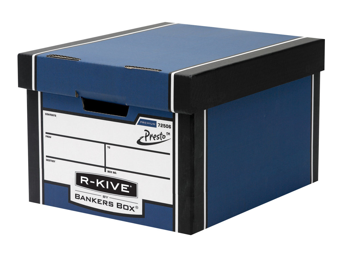 BankersBox PREMIUM STD    ARCHIVBOX (FSC) BLAU           5VE