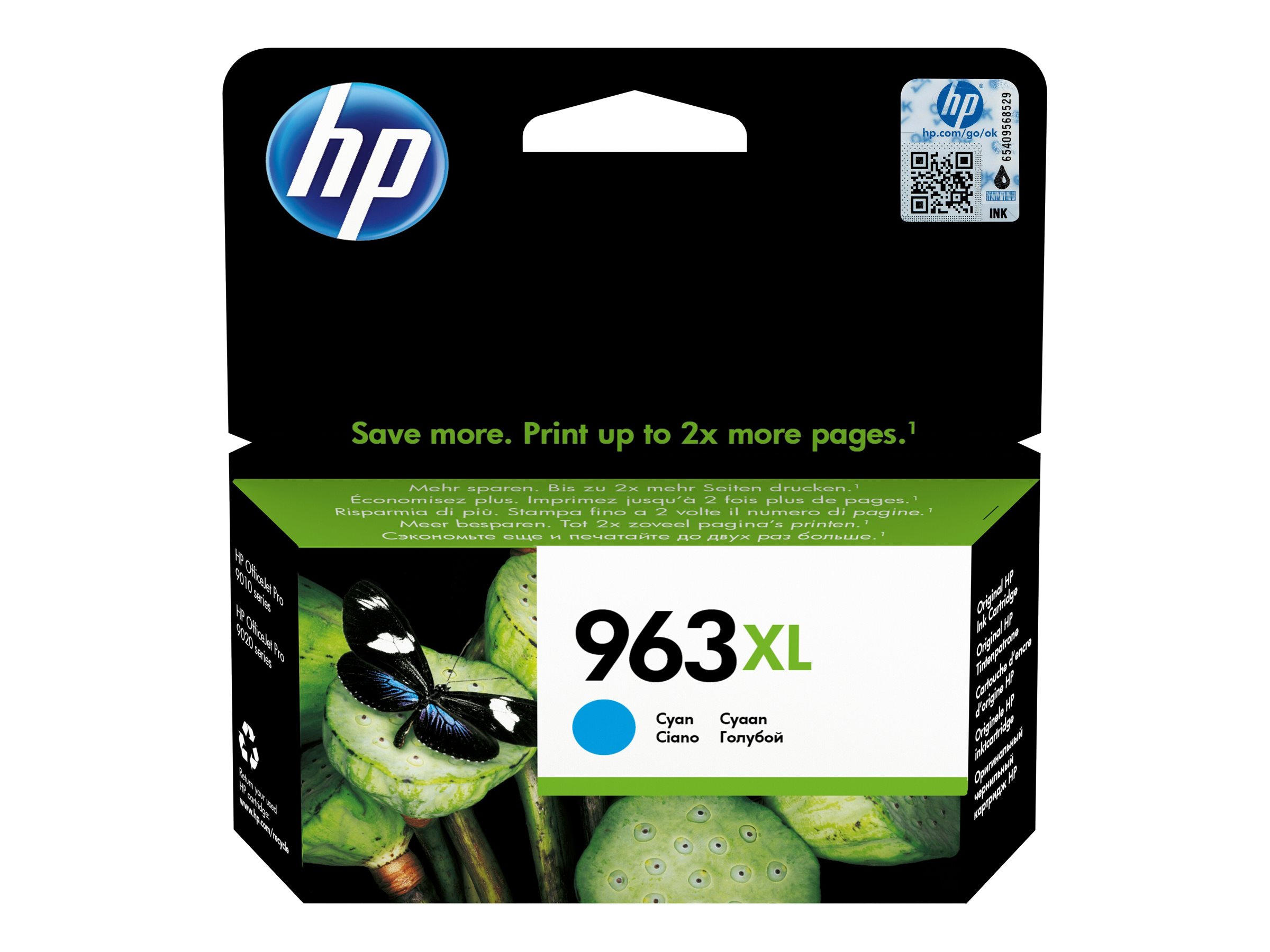963XL - 22.77 ml - Hohe Ergiebigkeit - Cyan