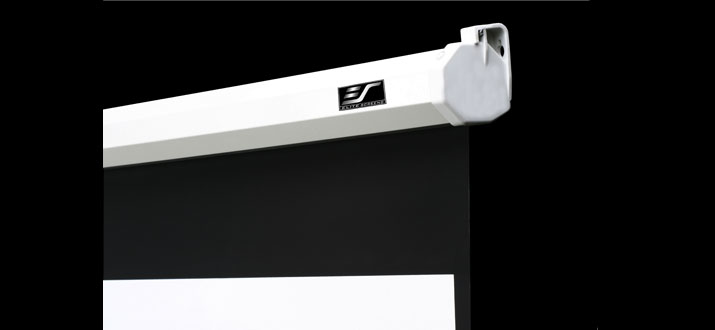 Elite Screens "Manual M92XWH" Rollo Leinwand 203,7cm x 114,6cm (BxH) 16:9 - Manuell - 2,34 m (92 Zoll) - 2,04 m - 114,6 cm - 16:9