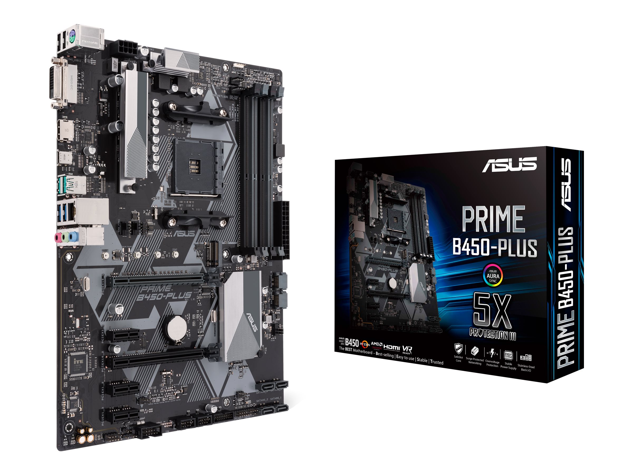 Prime B450-Plus - AMD B450 - So. AM4 - ATX