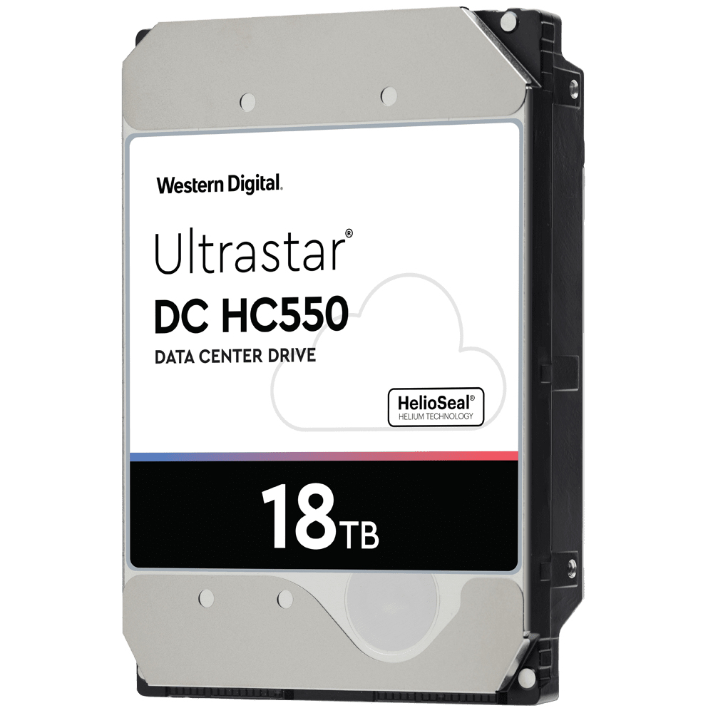 WD Ultrastar DC HC550 WUH721818ALE6L4 - Festplatte - 18 TB - intern - 3.5" (8.9 cm)