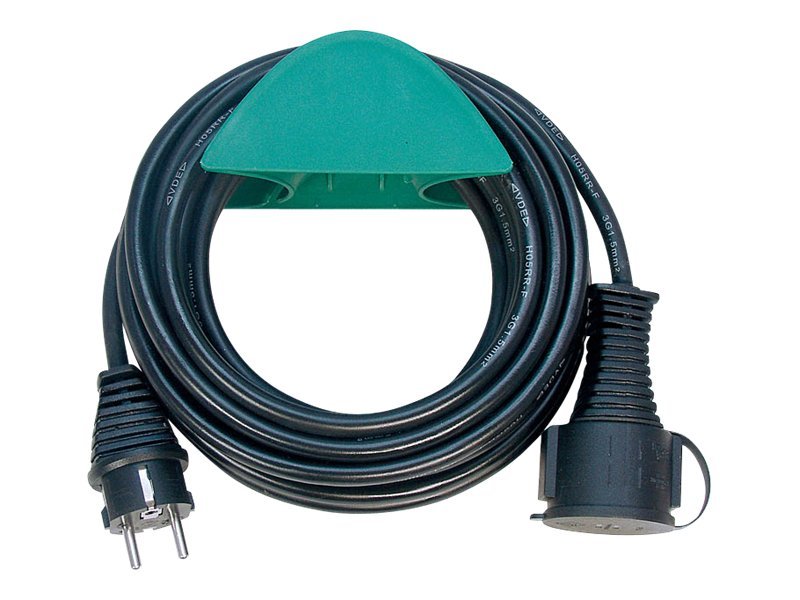 Verlängerungskabel | Gummi IP44 10m schwarz