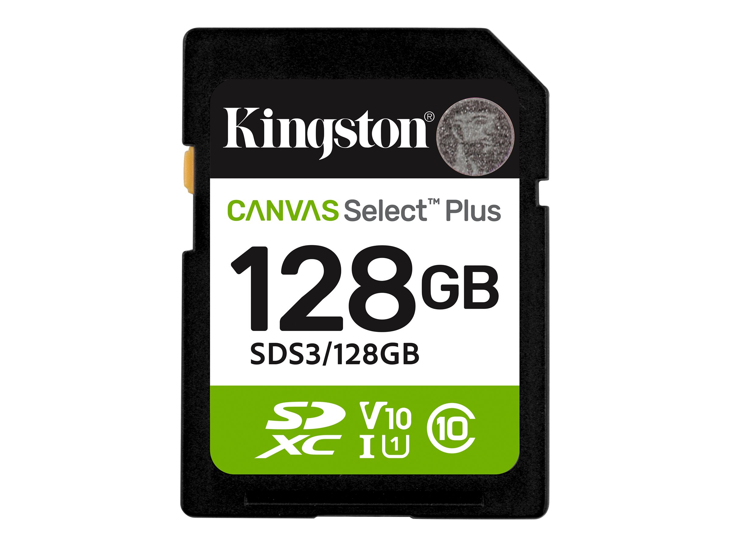 SD Card 128GB Kingston SDXC Canvas Plus Gen3 C10 retail