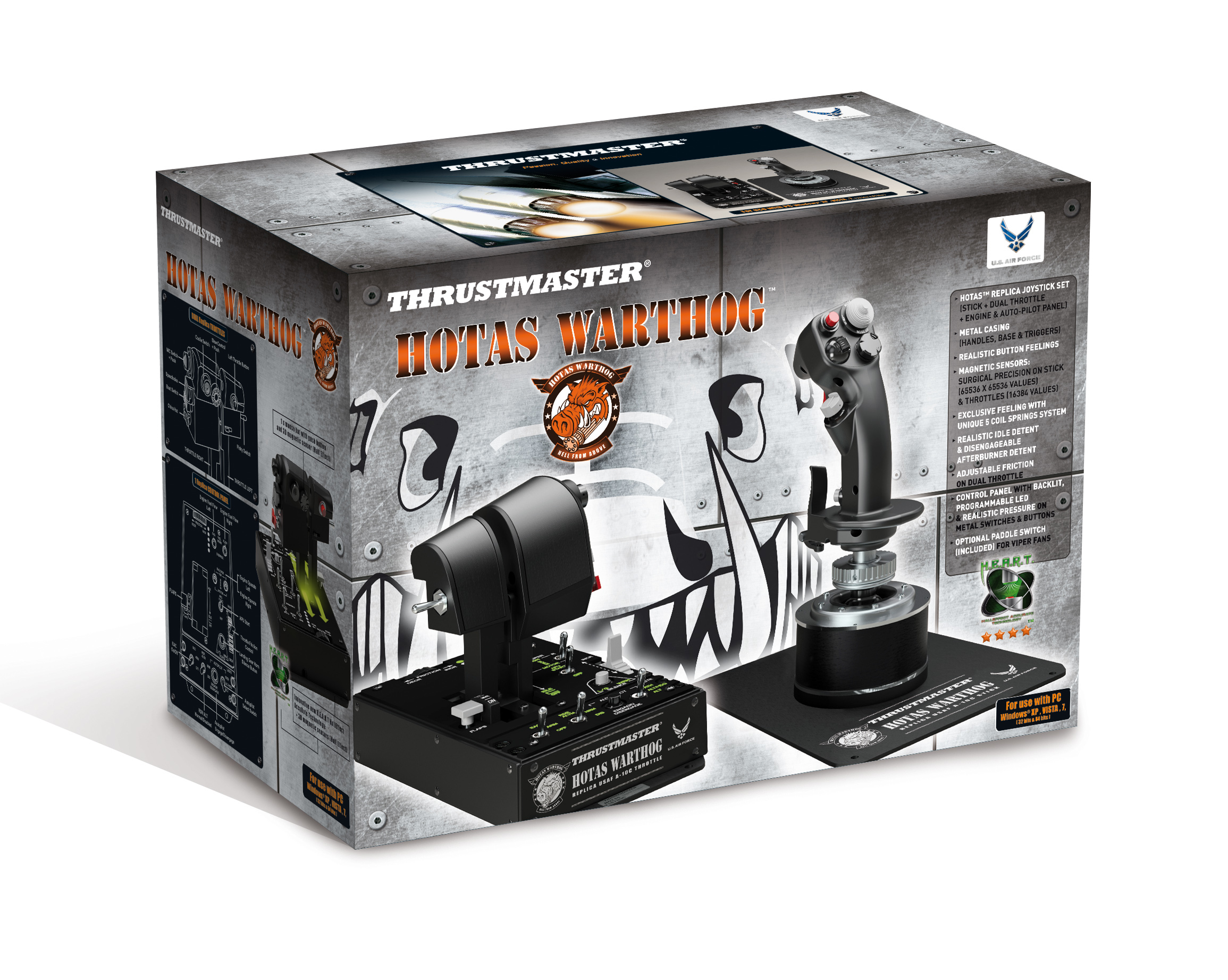 Thrustmaster Hotas Warthog, USB (PC) 