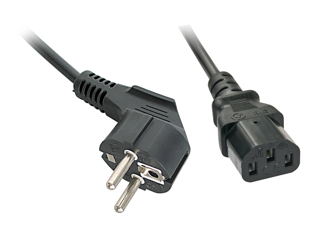 0.7m IEC-Netzkabel